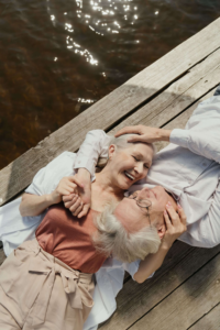 Couple enjoying each other's company after completing a couples intensive near me