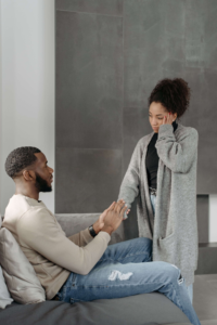 Reaching for your partner with an apology with the help of couples counseling Edmond