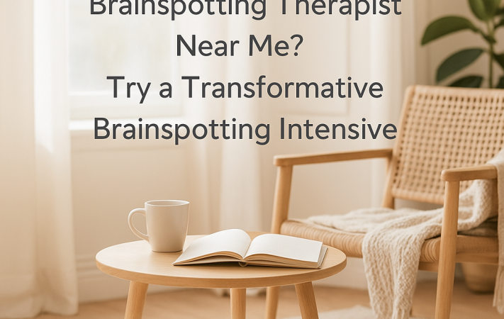 A peaceful, supportive space for a brainspotting therapy intensive